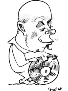 DJ Lobo Karikatur